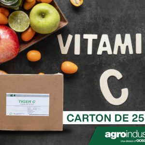 ACIDE ASCORBIQUE 99,47% ou Vitamine C En carton de 25 kg